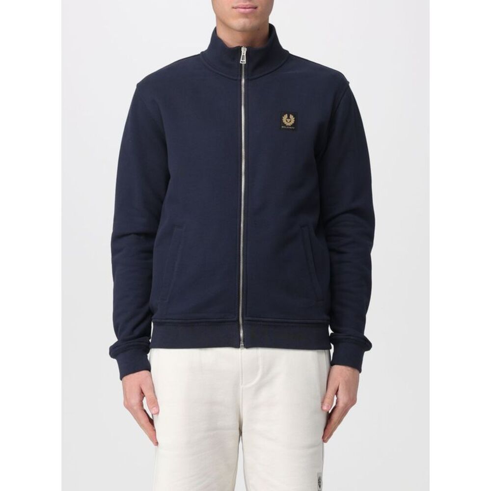 Belstaff Men Belstaff Cotton Zip-Up Sweatshirt